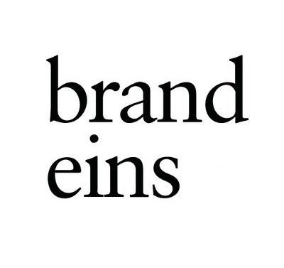 brand eins Logo
