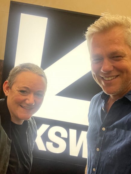 Judith Muster und Lars Gaede auf der SXSW 2023